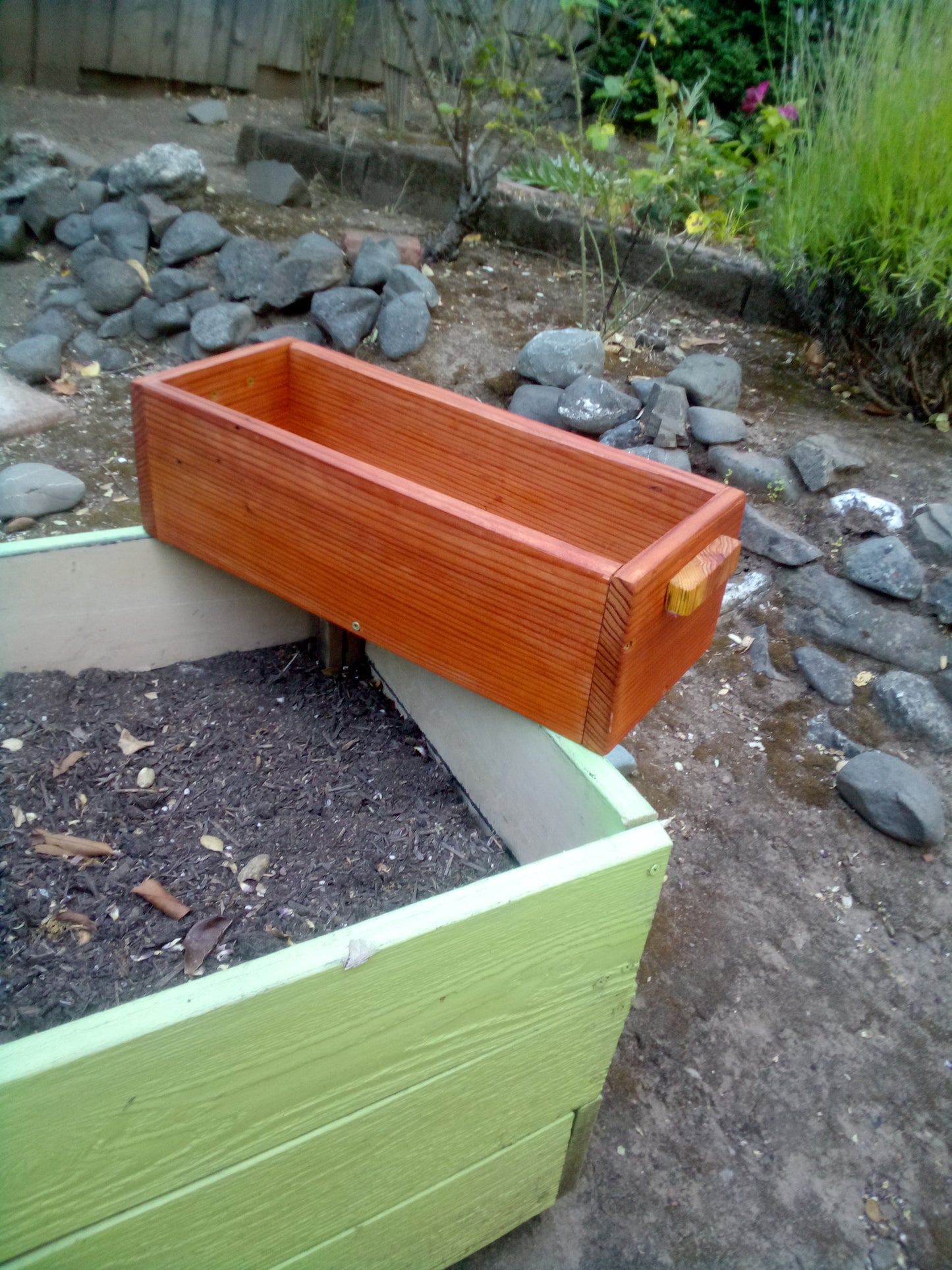 Redwood and Cedar Planter Box