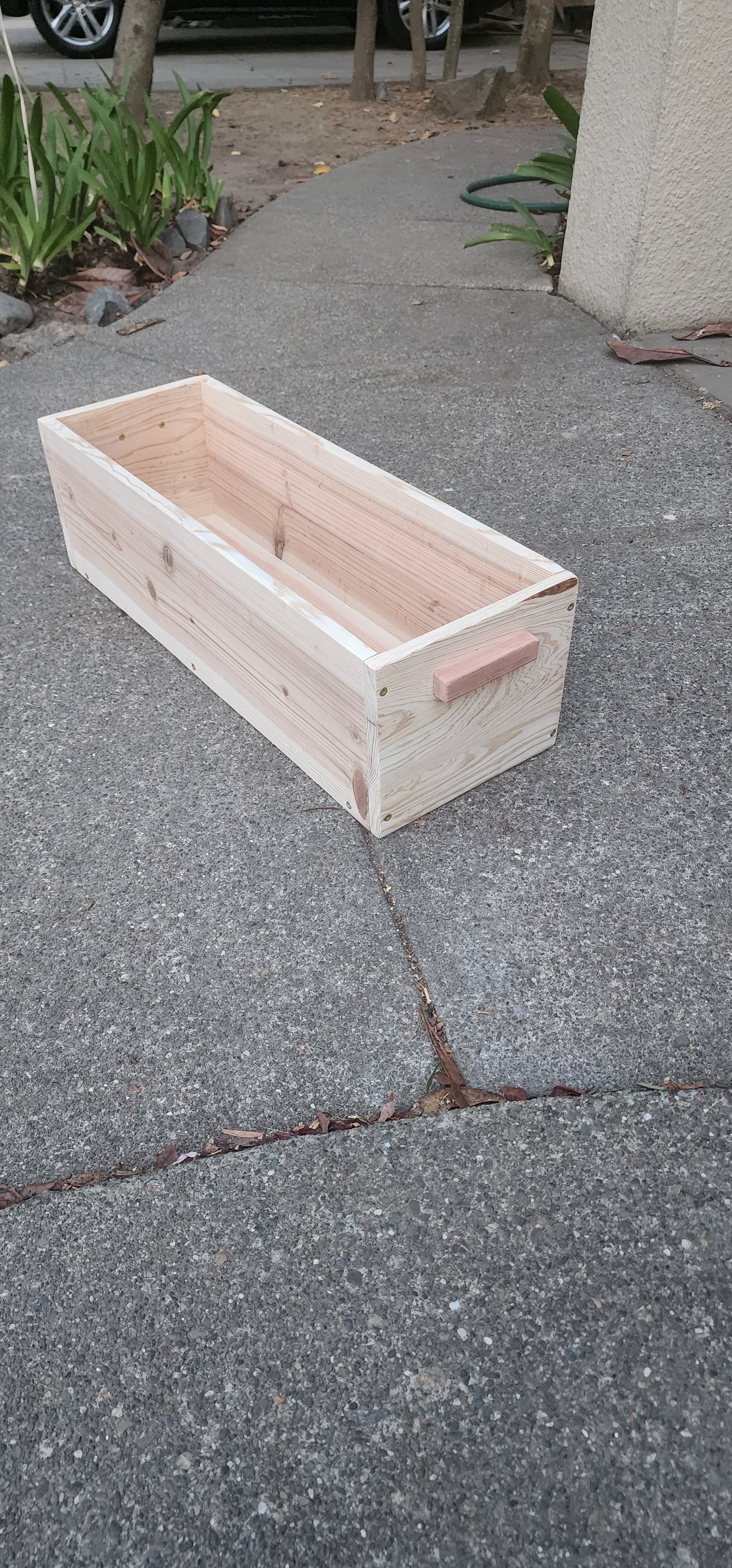 Redwood and Cedar Planter Box