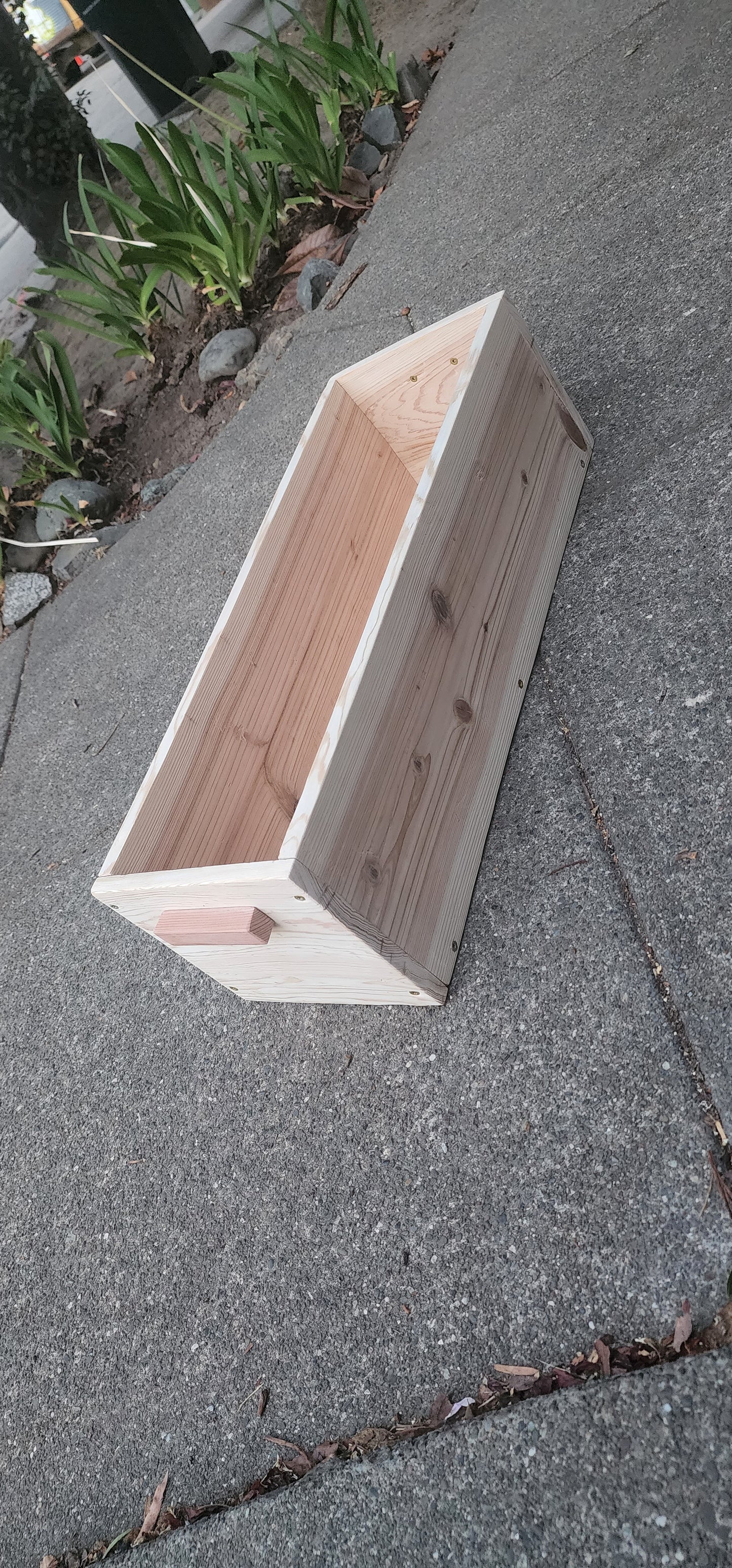 Redwood and Cedar Planter Box