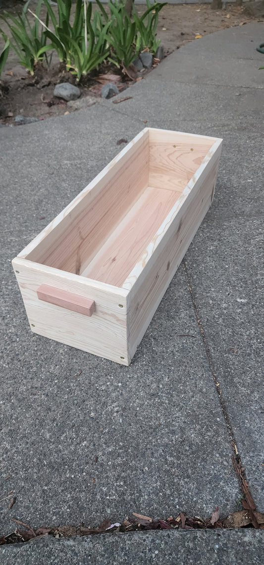 Redwood and Cedar Planter Box